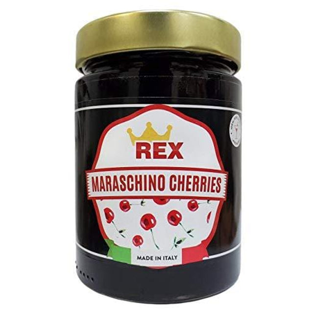 REX Gourmet Cocktail Italian Maraschino Cherries, 14.1 Ounce