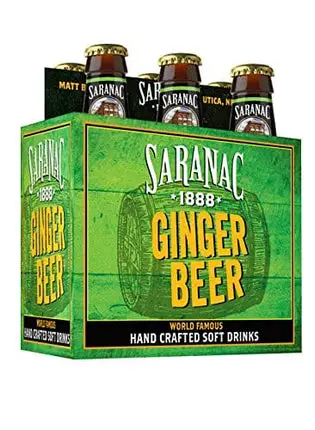 Saranac Ginger Beer (12 Bottles)