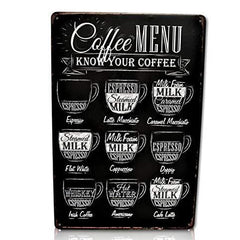 CAFE SIGNS & DECOR