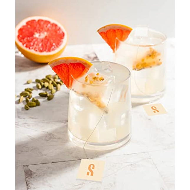 SAYSO Cocktail Tea Bags - Skinny Cocktail Bundle - Margarita and Paloma Instant Cocktail Mixers or Mocktail Mixers - No Hot Water Needed - Low Sugar, Low Calorie, Real Ingredients