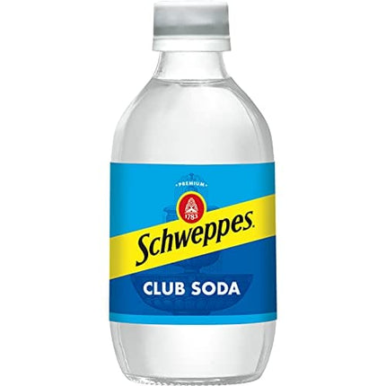 Schweppes Club Soda, 10 Fl Oz (pack of 6)
