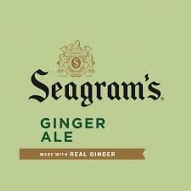 Seagram's Ginger Ale, 7.5 Fl Oz Mini Can (Pack of 18, Total of 135 Oz)