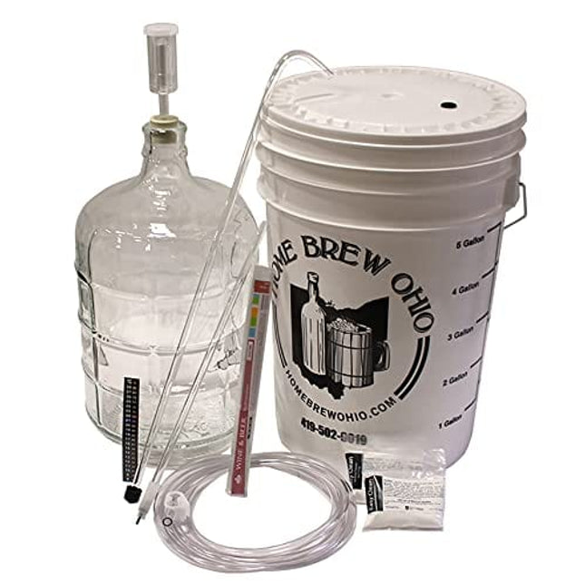 Winemakers Depot 3 Gallon Glass Wine Making Equipment Kit