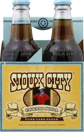 Sioux City Cream Soda 40645-Ounce (Pack of 6)
