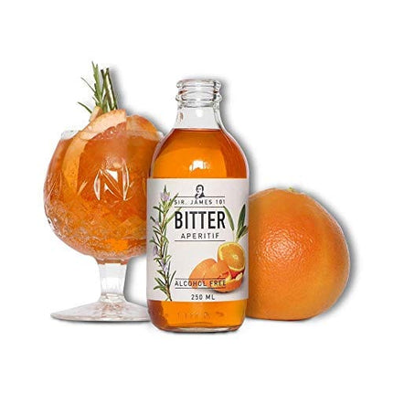 Sir. James 101 Bitter Aperitif Spritz | Alcohol-Free Beverage (12-Pack)