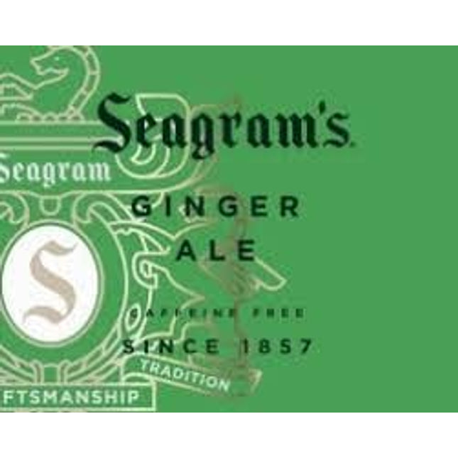 Seagram's Ginger Ale Mini Cans, 7.5 Oz, 18 Pack, In Snackur Ship Safe Box