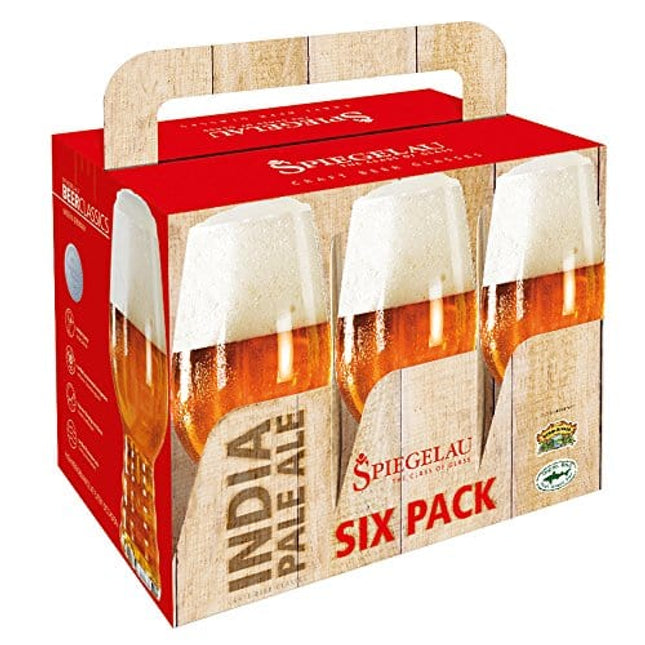 Spiegelau Beer Classics IPA Glass, Set of 6