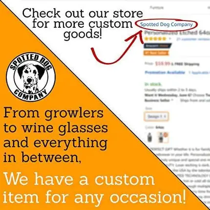 Personalized Etched Custom Text 17oz Clear Stemless Wine Glass | Your Text Here
