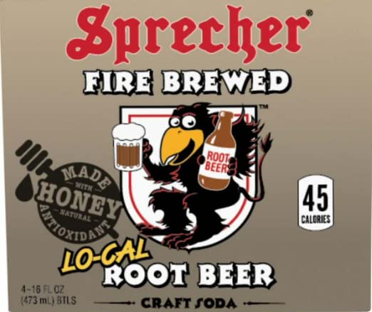 Sprecher Lo-Cal Root Beer, Great tasting, Hand Crafted, Fire-Brewed Go ...