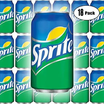 Sprite, Lemon-Lime Soda, 12 Fl Oz Can (Pack of 18, Total of 216 Oz)