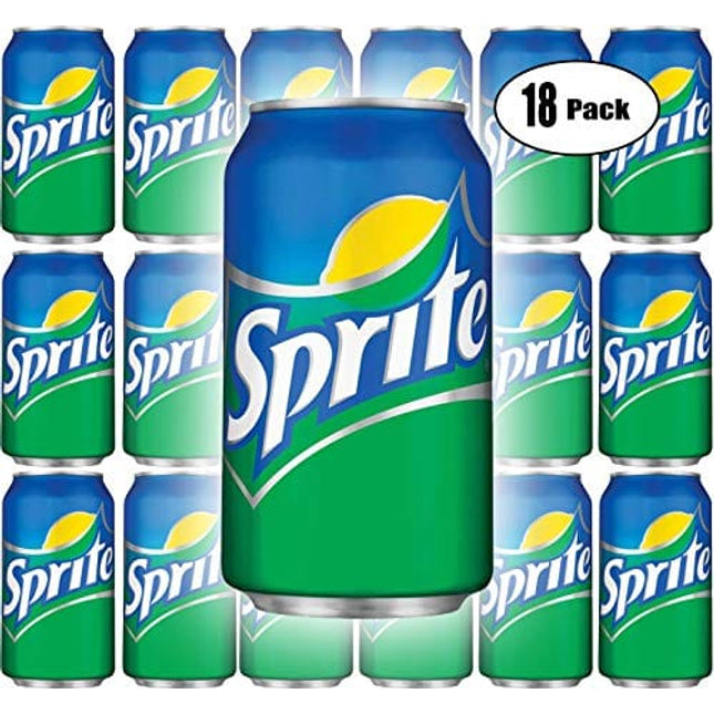 Sprite, Lemon-Lime Soda, 12 Fl Oz Can (Pack of 18, Total of 216 Oz)