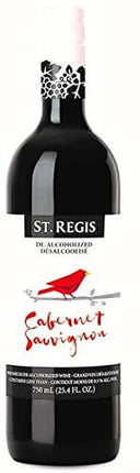 ST. REGIS Non-Alcoholic Cabernet Sauvignon, 25.4 Fl Oz (Pack of 2)
