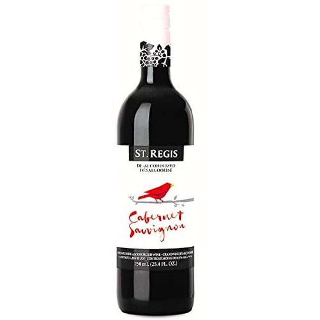 ST. REGIS Non-Alcoholic Cabernet Sauvignon, 25.4 Fl Oz (Pack of 2)