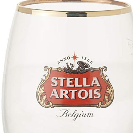 Stella Artois Chalice - 2-Pack Gift Set - Official Product - 33 Cl / 11.2 Oz. Capacity Beer Glasses