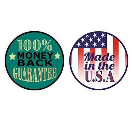 Stonehouse Collection Patriotic Drink Coaster - USA Round Coasters - Disposable, Recyclable- 25 Count Coaster Pack - Thick and Absorbent (Patriotic)