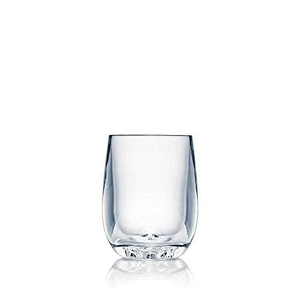Strahl 40750 Polycarbonate Glassware, 8-ounce (Pack of 4)