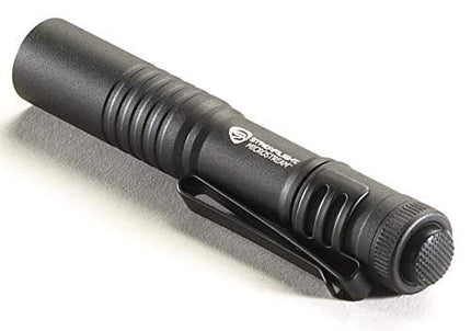 Streamlight 66318 MicroStream Ultra 45 Lumens Compact Tactical Flashlight with AAA Alkaline Battery, Clamshell, Black