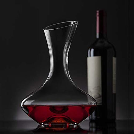 Godinger Wine Decanter Carafe, Hand Blown Wine Decanter Aerator - Wine Gift