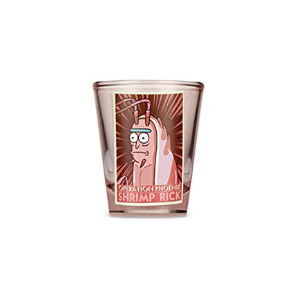 Rick & Morty Shot Glass Set, 4-Pack