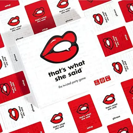 That's What She Said Game - The Hilariously Twisted Party Game Adults Only