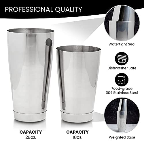 The Art of Craft Professional Bartender Kit: Stainless Steel