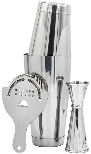 The Art of Craft Professional Bartender Kit: Stainless Steel