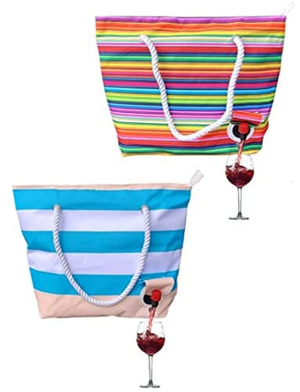Insulated Wine Purse - Portable Tote w/ Spout for Wine, Beer, Any Beverage - Gift for Wine Lovers, Beer Enthusiast, Mixologists, Moms On The Go and Everyone In Between