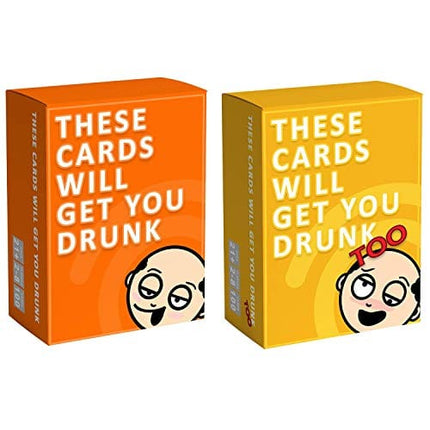These Cards Will Get You Drunk [Complete Bundle - Fun Adult Drinking Game for Parties
