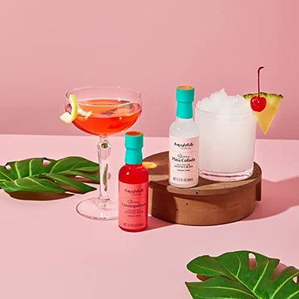 Thoughtfully Cocktails, Skinny Cocktail Mixer Variety Set, Vegan and Vegetarian, Sugar-Free Mixers are Pre-Measured for a Single Serving and the Right Pour Every Time, Pack of 5 (Contains NO Alcohol)