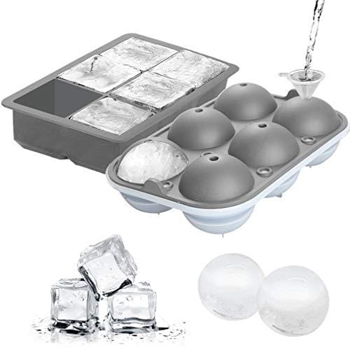 Round Ice Cube Tray with Lid Ice Ball Maker Mold for Freezer with Container  Mini Circle Ice Cube Tray Making 99PCS Sphere Ice Chilling Cocktail Whiskey  Tea Coffee 