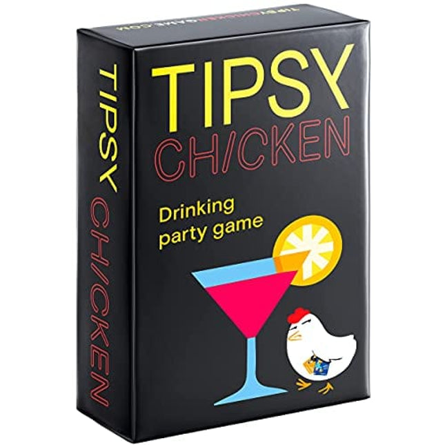 Tipsy Chicken Drinking Game - Card Games for Adults Party - Great Secret Santa Gift and for Party Games