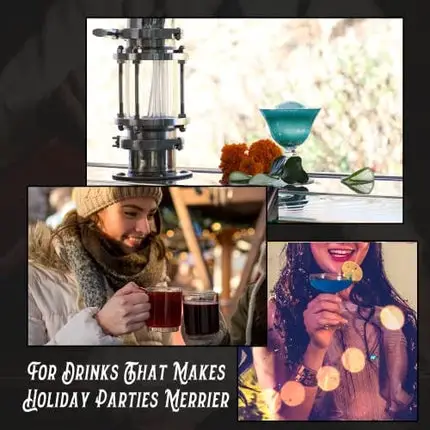 Home Bar Cocktail Mixer Gift Set & Mixology Sampler Kit – 6 pack combo set of 4oz bottles