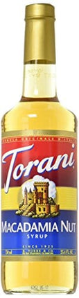 Torani Macadamia Nut Syrup, 750 mL