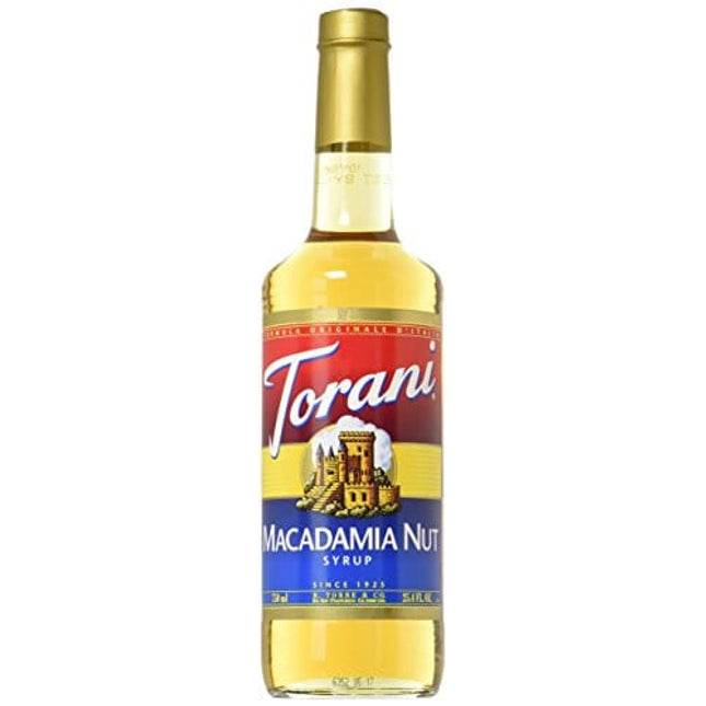 Torani Macadamia Nut Syrup, 750 mL