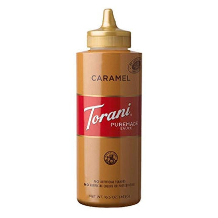 Torani Puremade Caramel Sauce, 16.5 Ounces