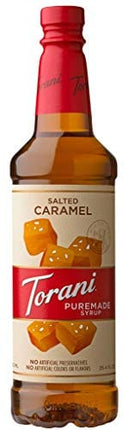 Torani Puremade Syrup, Salted Caramel, 25.4 Ounces
