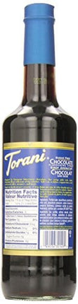 Torani Sugar Free Chocolate Syrup, 25.4 Ounce