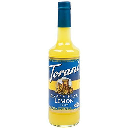 Torani Sugar Free Lemon Syrup, 750 ml