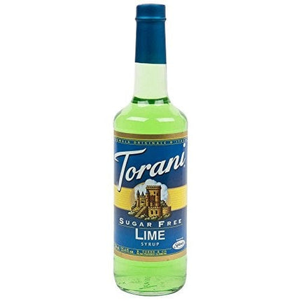 Torani Sugar Free Lime Syrup, 750 ml