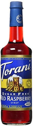 Torani® Sugar Free Raspberry Syrup (750 mL /25.4 oz)