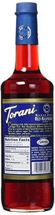 Torani® Sugar Free Raspberry Syrup (750 mL /25.4 oz)