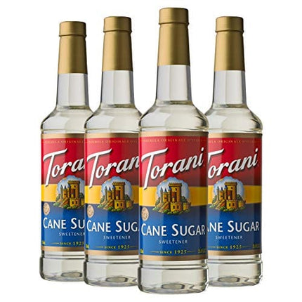 Torani Syrup, Cane Sugar Sweetener, 25.4 Ounces (Pack of 4)