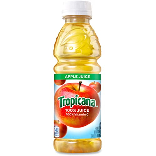 Tropicana Apple Juice, 10 Fl Oz (Pack of 24)