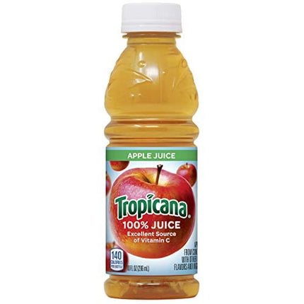 Tropicana Apple Juice, 10 Fl Oz (Pack of 24)