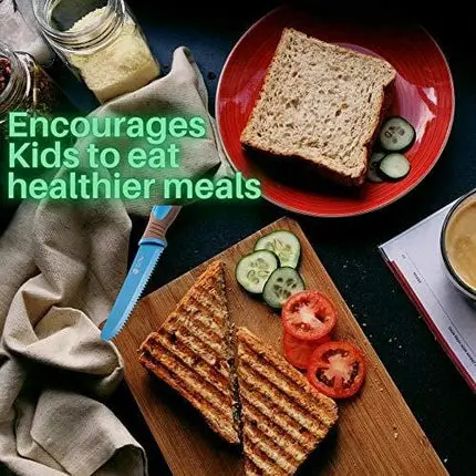 TruChef Kid safe Knife - Kids tomato knife, steak knife, citrus, chocolate and bread knife - TruChef