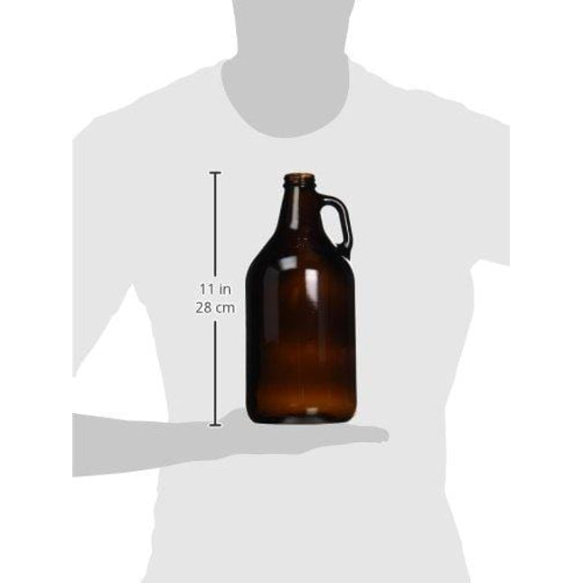 True 64 Oz Amber Howler Growler