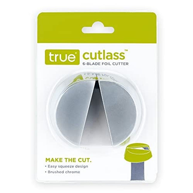 True Cutlass: 6-Blade Silver Foil Cutters, Metallic