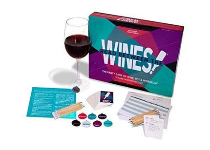 UNCORKED GAMES! Read Between The Wines! The Party Game of Wine, Wit & Wordplay