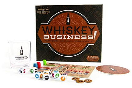 UNCORKED GAMES! Whiskey Business! The Party Game of Risk Taking & Whiskey Making