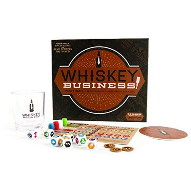 UNCORKED GAMES! Whiskey Business! The Party Game of Risk Taking & Whiskey Making